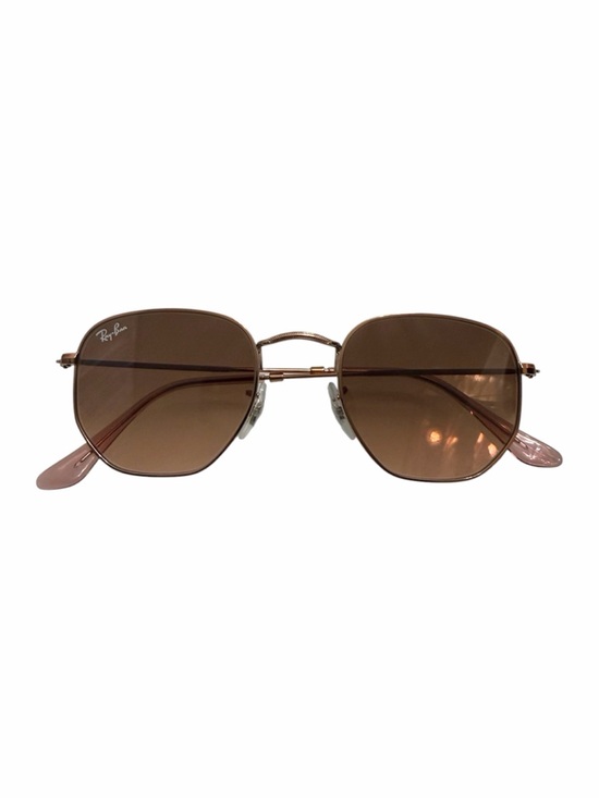 Ray-Ban Accessories - Ray-Ban Hexagonal Flat Sunglasses Copper Frame RB3548-N 9069/A5 48/21 140 3N